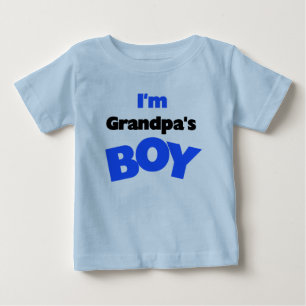 T-shirt Pour Bébé Je suis le garçon de grand-père