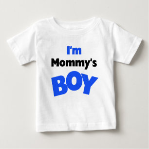 T-shirt Pour Bébé Je suis le garçon de la maman