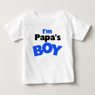 T-shirt Pour Bébé Je suis le garçon de Papa