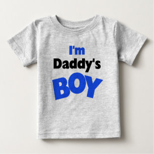 T-shirt Pour Bébé Je suis le garçon de papa