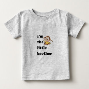 T-shirt Pour Bébé je suis le petit frère