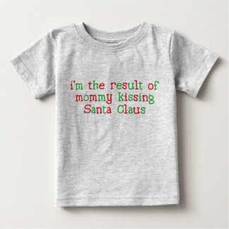 T-shirt Pour Bébé Je suis le résultat Père Noël 5