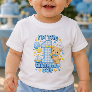 T-shirt Pour Bébé Je suis le T-Shirt Bébé Garçon d'Anniversaire Th