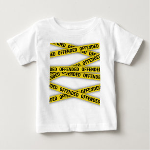 T-shirt Pour Bébé Je suis offensé que la police ne croise pas