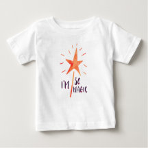 Je suis si magique filles Toddler Ruffle T Shirt