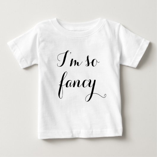 T-shirt Pour Bébé Je suis si robe chic (Devant)