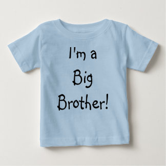T-shirt Pour Bébé Je suis un Big Brother !