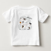 T-shirt Pour Bébé Je Suis Un Garçon (Dos)