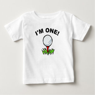 T-shirt Pour Bébé Je suis un golf