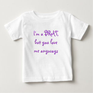 T-shirt Pour Bébé Je suis un GOSSE
