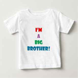 T-shirt Pour Bébé Je suis un grand frère