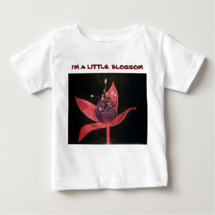 T-shirt Pour Bébé JE SUIS UN PEU, BLOSSOM baby tee