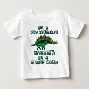 T-shirt Pour Bébé Je suis un Stegosaurus