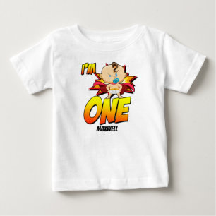 T-shirt Pour Bébé Je suis un super-héros
