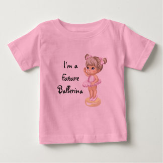 T-shirt Pour Bébé Je suis une future Ballerina