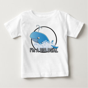 T-shirt Pour Bébé Je suis une grosse affaire - Baby Fine Jersey T-Sh