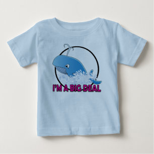 T-shirt Pour Bébé Je suis une grosse affaire - Baby Fine Jersey T-Sh