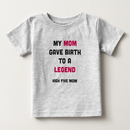 T-shirt Pour Bébé Je Suis Une Légende (Devant)