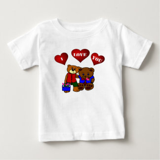 T-SHIRT POUR BÉBÉ JE T'AIME