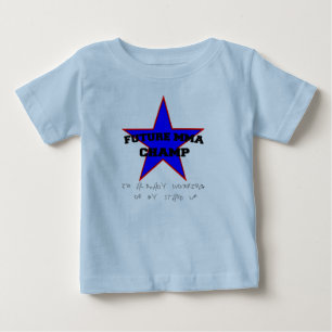 T-shirt Pour Bébé Je travaille déjà au mon tiens la chemise