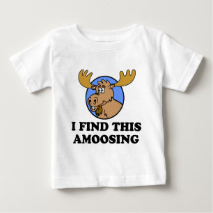 T-shirt Pour Bébé Je Trouve Ce Jeu D'Oies Amusant Et Amusant