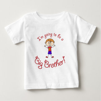T-shirt Pour Bébé Je vais être un Big Brother !