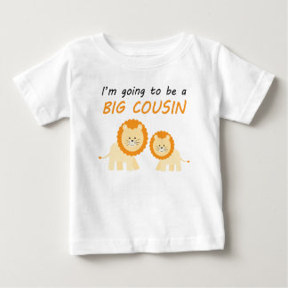 T-shirt Pour Bébé Je vais être un grand cousin