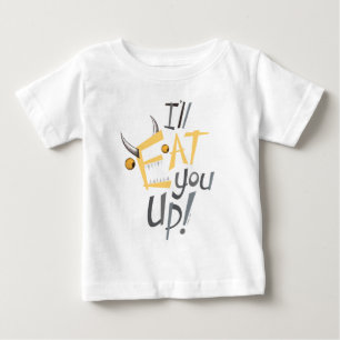 T-shirt Pour Bébé Je vais vous manger Graphique