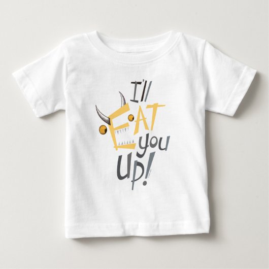 T-shirt Pour Bébé Je vais vous manger Graphique (Devant)