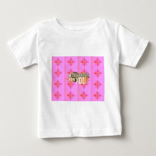 T-shirt Pour Bébé Je vous remercie : Une expression sincère (Devant)