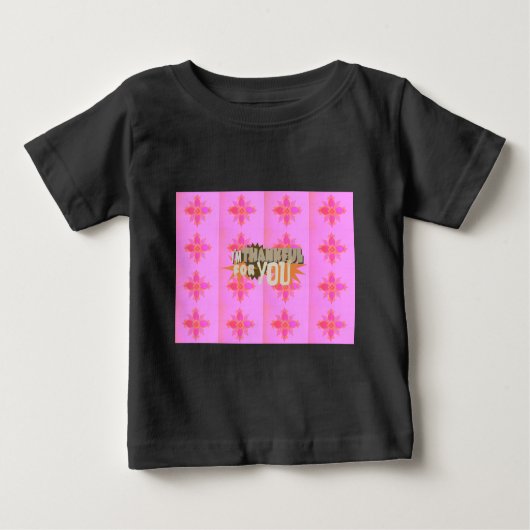 T-shirt Pour Bébé Je vous remercie : Une expression sincère (Devant)