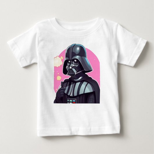 T-shirt Pour Bébé Jedi Master Young Padawan (Devant)