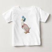 T-shirt Pour Bébé Jemima Puddle Duck (Devant)