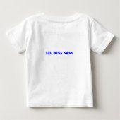 T-shirt Pour Bébé J'en suis tellement fini (Dos)