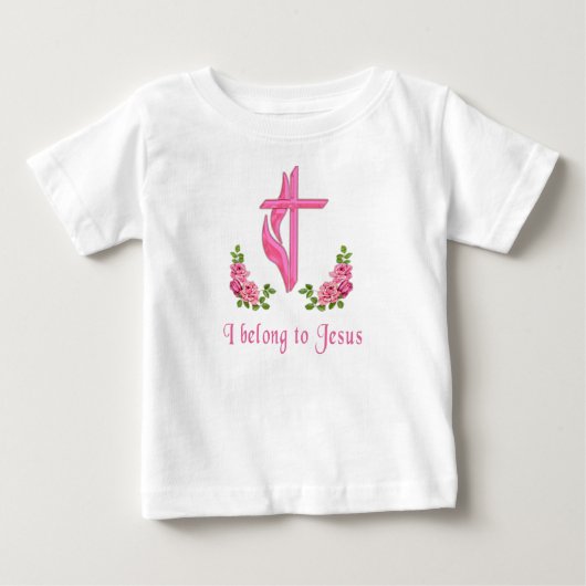 T-shirt Pour Bébé Jésus (Devant)