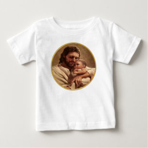 T-shirt Pour Bébé Jésus et enfant