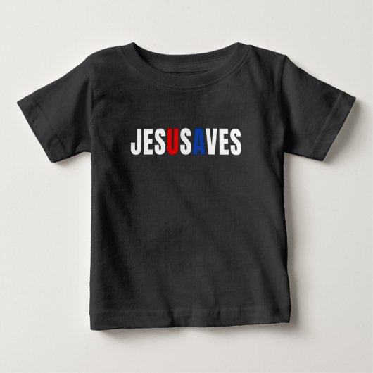 T-SHIRT POUR BÉBÉ JESUSAUVE (Devant)