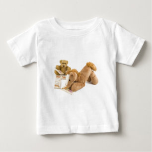 T-shirt Pour Bébé Jeu de dominos Ted et Horse