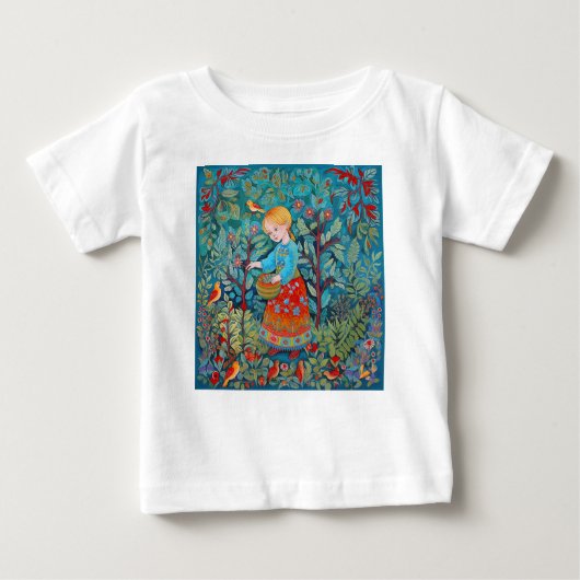 T-shirt Pour Bébé Jeune fille guérienne (Devant)