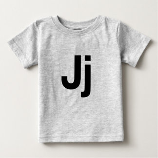 T-shirt Pour Bébé Jj helvetica