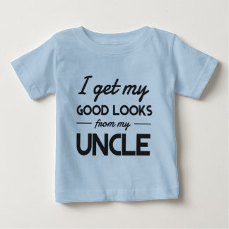 T-shirt Pour Bébé J'obtiens mes bons regards de mon oncle