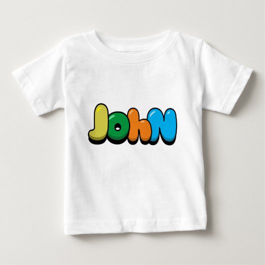 T-shirt Pour Bébé John (Devant)