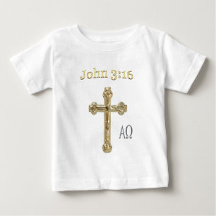 T-shirt Pour Bébé John 3:16