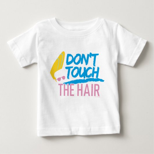 T-shirt Pour Bébé Johnny Bravo - Ne touchez pas le graphique des che (Devant)