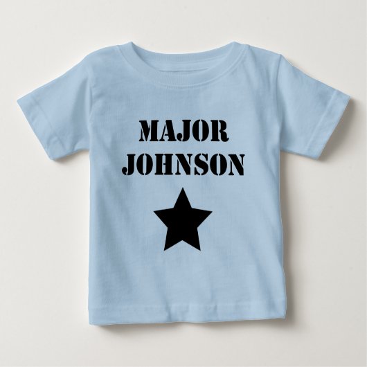 T-shirt Pour Bébé Johnson principal (Devant)