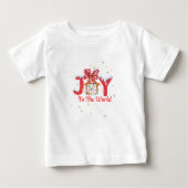 T-shirt Pour Bébé Joie (Devant)