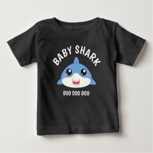 T-shirt Pour Bébé Joli bébé requin 