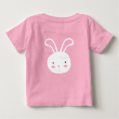 T-shirt Pour Bébé Joli Bunny (Dos)