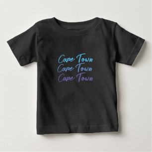 T-shirt Pour Bébé Joli Cape Town coloré bébé