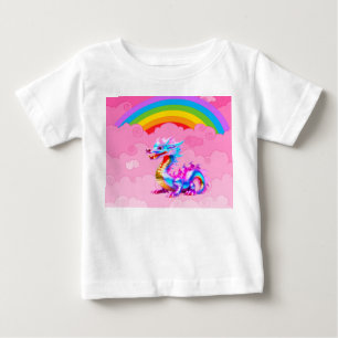 T-shirt Pour Bébé Joli Dragon